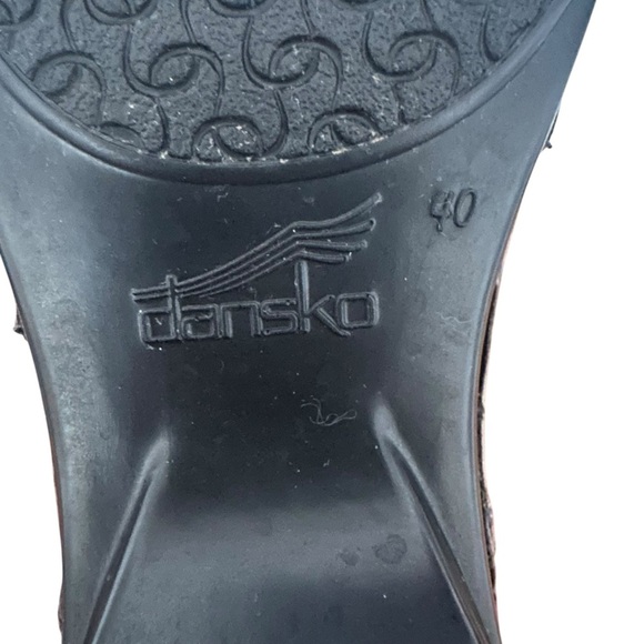 DANSKO TENLEY SABLE GREY SUEDE SLIP ON CLOGS SIZE 40 - Picture 10 of 14